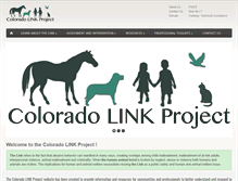 Tablet Screenshot of coloradolinkproject.com